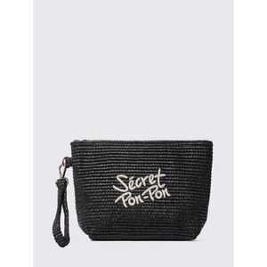 Secret Pon-Pon Clutch Woman Black